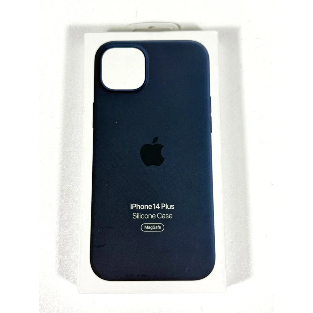 Apple iPhone 14 Plus Silicone Case with MagSafe - Storm Blue